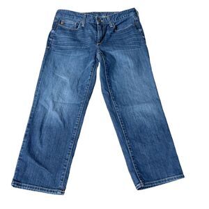 Eddie Bauer Women’s Curvy Capri Jeans Size 8